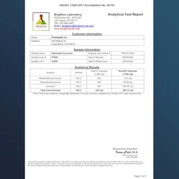 ProHealth Curcumin: 285x Bioavailable, 1000 mg Strength