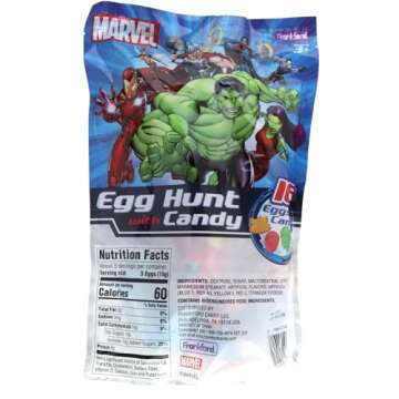 Marvel Character 16 Count Prefilled Easter Eggs with Candy