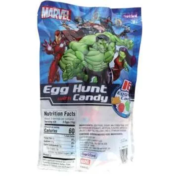 Marvel Character 16 Count Prefilled Easter Eggs with Candy