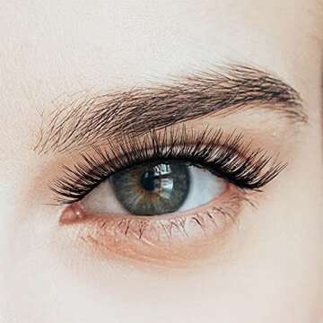 KISS Looks So Natural False Eyelashes Multipack, Lightweight & Comfortable, Tapered End Technology, Reusable, Cruelty-Free, Contact Lens Friendly, Style 'Flirty', 5 Pairs Fake Eyelashes 5 Pair (Pack of 1) Flirty Multipack