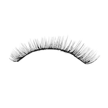 KISS Looks So Natural False Eyelashes Multipack, Lightweight & Comfortable, Tapered End Technology, Reusable, Cruelty-Free, Contact Lens Friendly, Style 'Flirty', 5 Pairs Fake Eyelashes 5 Pair (Pack of 1) Flirty Multipack