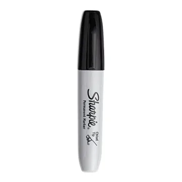 Sharpie Permanent Markers - Vibrant Colors and Chisel Tip - 4 Count