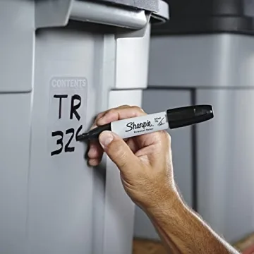 Sharpie Permanent Markers - Vibrant Colors and Chisel Tip - 4 Count