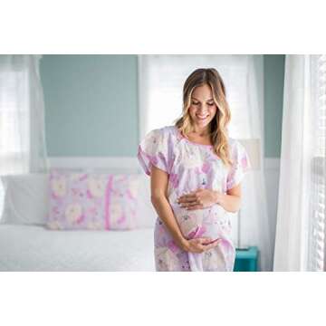 Baby Be Mine Gownies: Stylish Labor & Delivery Gown