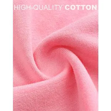 Joviren Cotton Workout Crop Tank Top for Women Racerback Yoga Tank Tops Athletic Sports Shirts Exercise Undershirts 4 Pack Black/White/Grey/Pink M