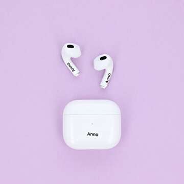 Teddylabels - 175 Mini Name Labels (0.63" x 0.24") for Labelling Tiny Items. Extra-Small Waterproof Sticker Labels for Kids in Daycare, Kindergarten, and School - White/Black