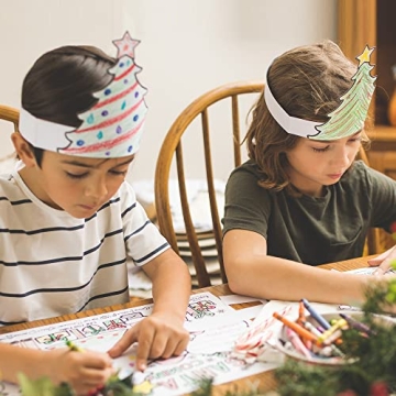 Tiny Expressions Christmas Tree Headbands for Kids - Easy Holiday Craft