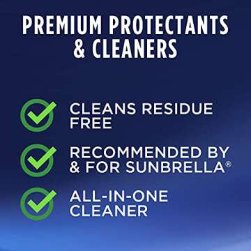 303 Products Multi-Surface Cleaner - Safely Cleans All Water Safe Surfaces, Including All Types of Fabric and Vinyl, Rinses Residue Free, Manufacturer Recommended, 1 Gallon (30570)