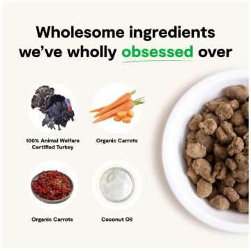 Open Farm Freeze Dried Raw Dog Food, Humanely Raised Meat Recipe with Non-GMO Superfoods and No Artificial Flavors or Preservatives (22 Ounce (Pack of 1), Homestead Turkey Recipe)