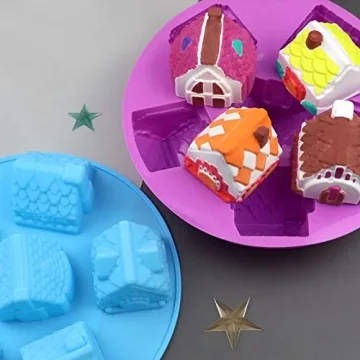 Joyeee Silicone House Mold for Fun Baking and Crafts