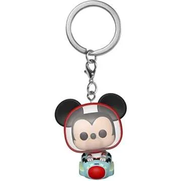 Funko Pop! Keychain for Disney Fans - Mickey at Space Mountain