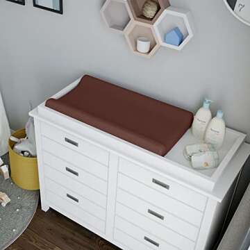 Natemia Organic Cotton Changing Pad Cover - Silky Soft