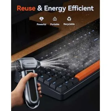 WOLFBOX MF100 Electric Air Duster - Cordless & Powerful