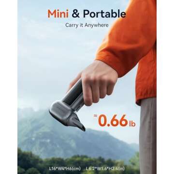 WOLFBOX MF100 Electric Air Duster - Cordless & Powerful