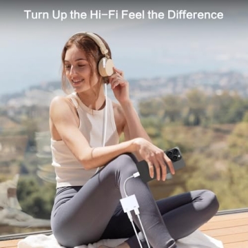 Apple MFi Certified 2-in-1 Charging & Audio Adapter