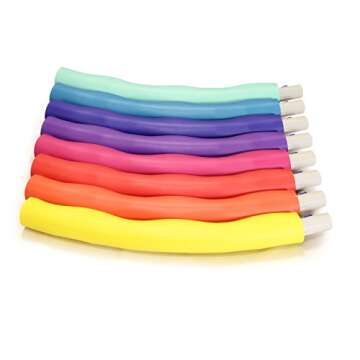 Weighted Hula Hoop, ACU Hoop 4M - 4 lb Medium, Weight Loss Fitness Workout Sports Hoop with ridges. ...