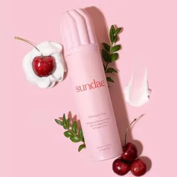 sundae Whipped Shower Foam Cherry On Top Foaming Body Wash 8.9 fl oz, 265ml