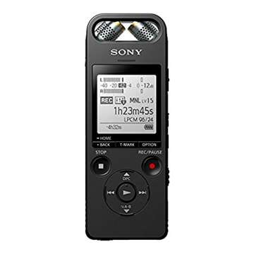 Sony High-Resolution Portable Audio Recorder: Capture Every Sound in Stunning Clarity