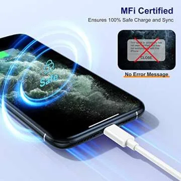 USB C to Lightning Cable 10ft, for Apple Certified 2Pack iPhone Fast Charger Cable,Type C Port Support Long Apple Charging Cord 10 Foot for iPhone 14 Pro Max/13 Pro/13/12 mini/11/X/XS/8/7 Plus/iPad