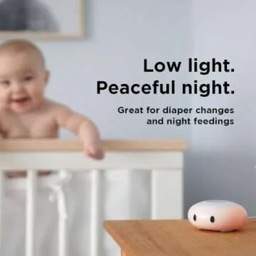 LittleHippo Kelvin Color Changing Night Light, Room Thermometer and Hygrometer (Humidity Monitor) for Nursery, Baby's Bedroom, Child's Room