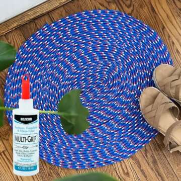 Multi-Grip All Purpose Marine Glue - Perfect for DIY, Indoor/Outdoor Projects, Bonds on Multiple Surfaces, Super Strong, 4-Ounce