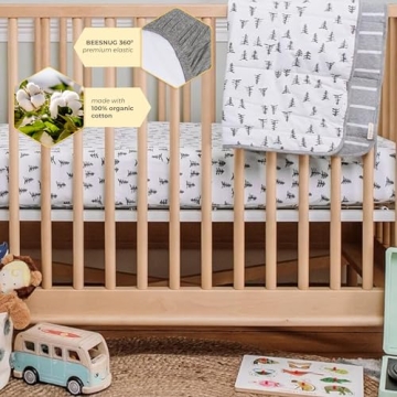 Burt's Bees Organic Cotton Crib Sheets for Babies