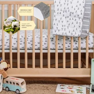 Burt's Bees Organic Cotton Crib Sheets for Babies