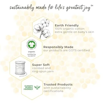 Burt's Bees Organic Cotton Crib Sheets for Babies