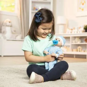 Melissa & Doug Mine to Love Jordan 12” Baby Doll