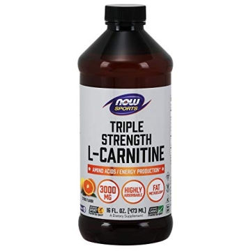 NOW Sports Nutrition L-Carnitine Citrus 3000mg Liquid