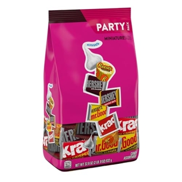 HERSHEY'S & REESE'S Miniatures Candy Pack 32.9 oz