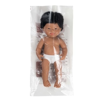 Miniland 15'' Anatomically Correct Hispanic Baby Doll