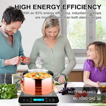 Duxtop Portable Induction Cooktop with LCD Touch Sensor