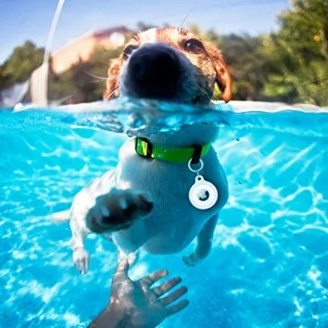 Lanteso AirTag Keychain for Apple Airtags Holder