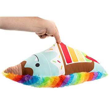 KIDS PREFERRED Cuddle Pals Chill Take The Cake Ice Cream Cake, Coolable Stuffed Animal Pillow