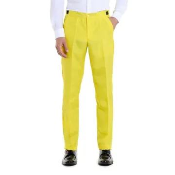 Vibrant Yellow Men's Party Suit - Halloween & Events