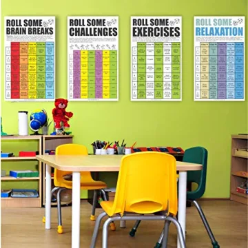 Brain Breaks Poster Set for Active Classroom Learning