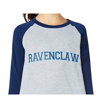 INTIMO Big Girls Harry Potter Pajama Nightgown Sleep Shirt (Ravenclaw, 10/12)