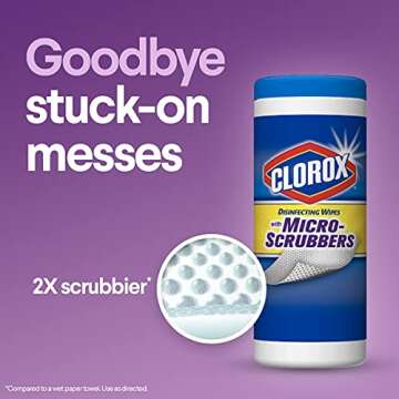 Clorox Wipes Pack of 3 - Tough on Stains, Safe at Home