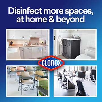 Clorox Wipes Pack of 3 - Tough on Stains, Safe at Home