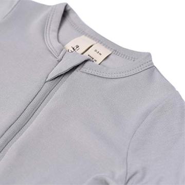 KYTE BABY Unisex Soft Zipper Closure Footies for Infants