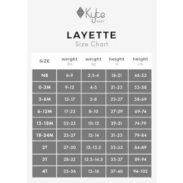 KYTE BABY Unisex Soft Zipper Closure Footies for Infants