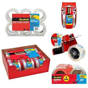 Scotch Heavy Duty Shipping Tape for Secure Shipping