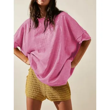 Tankaneo Women's Oversized T-Shirt Tunic for All Occasions