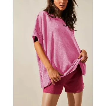 Tankaneo Women's Oversized T-Shirt Tunic for All Occasions