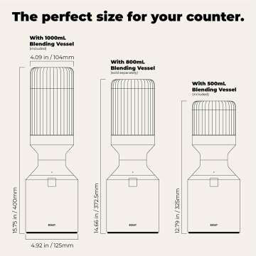 Beast Blender with Infuser and 1000W Power