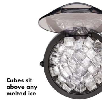 OXO Ice Bucket and Tongs Set - Perfect for Parties and Events