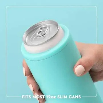 Swig Life Skinny Can Cooler for Cold Drinks on the Go
