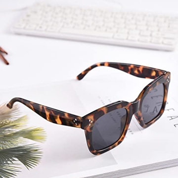 TAOTAOQI Vintage Women Oversized Sunglasses for Style