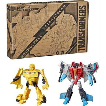 Transformers Bumblebee & Starscream 2-Pack Action Figures